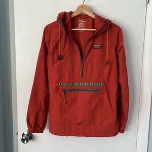Ll bean pull over wind breaker